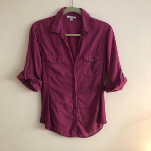 James Peres Contrast Panel Surplus Shirt